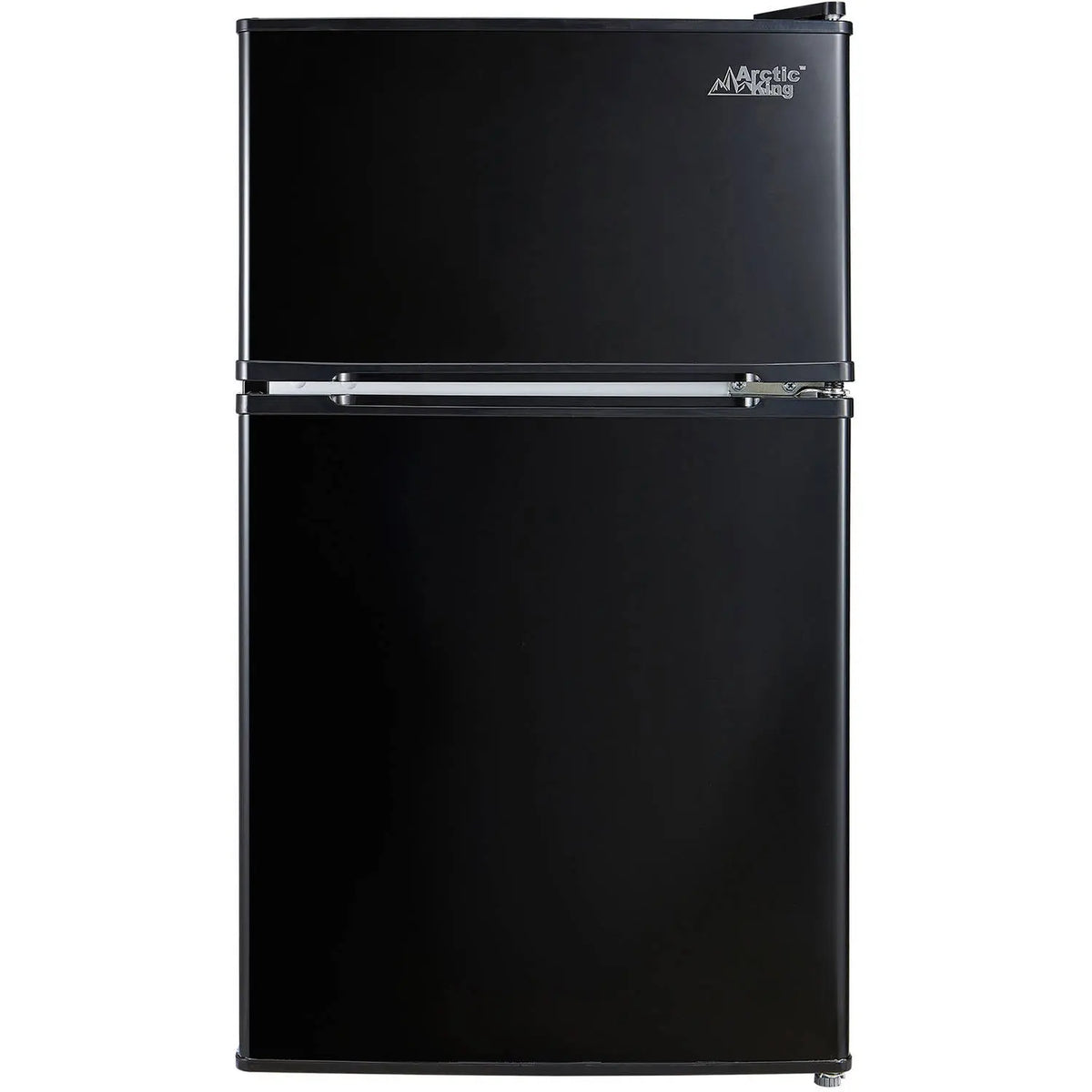 Arctic King 3.2 Cu ft Two Door Mini Fridge with Freezer, Black, E-Star, ARM32D5ABB Hand C Mart