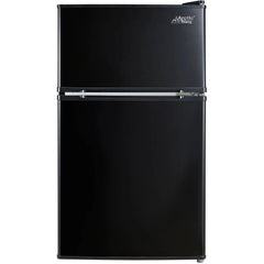 Arctic King 3.2 Cu ft Two Door Mini Fridge with Freezer, Black, E-Star, ARM32D5ABB Hand C Mart