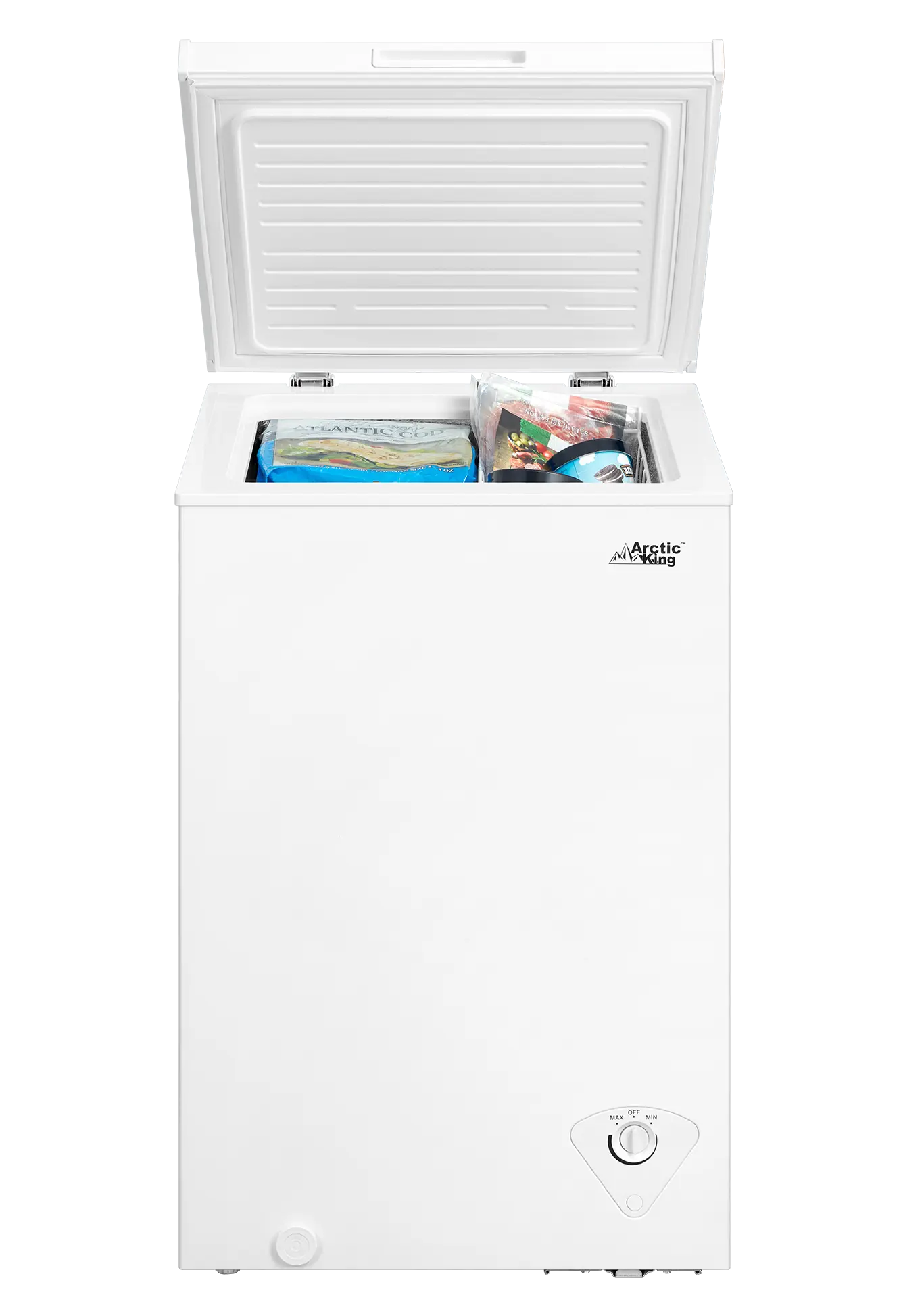 Arctic King 3.5 Cu.ft Chest Freezer, White Hand C Mart