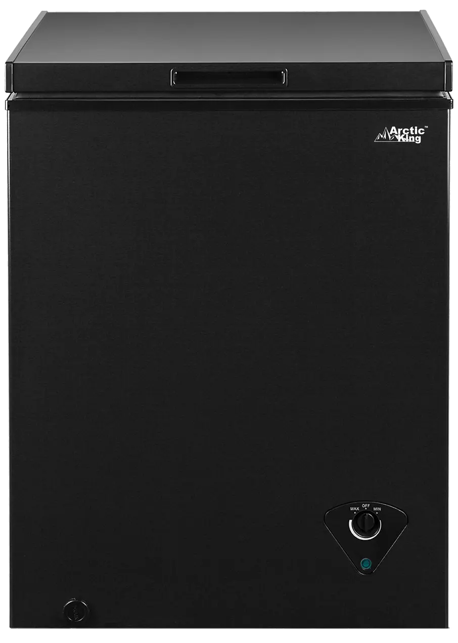 Arctic King 5 Cu ft Chest Freezer, Garage Ready, Black Hand C Mart