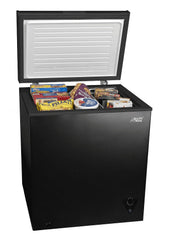 Arctic King 5 Cu ft Chest Freezer, Garage Ready, Black Hand C Mart