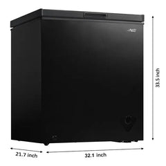 Arctic King 7 Cu ft Chest Freezer, Black Hand C Mart