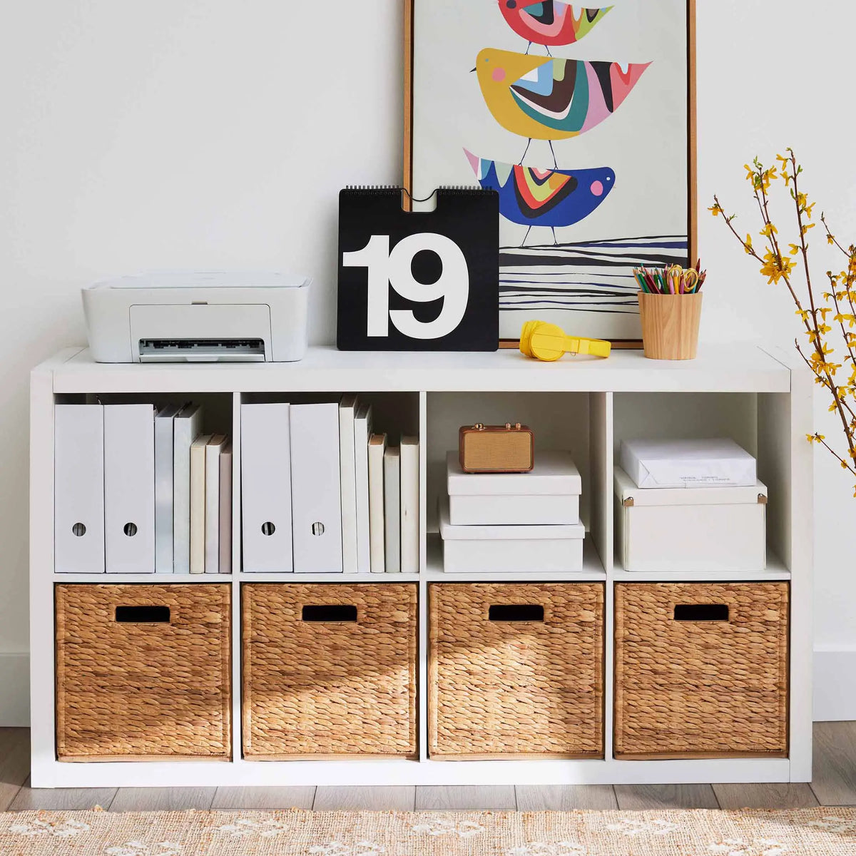 Better Homes and Gardens 8-Cube Organizer - White Hand C Mart