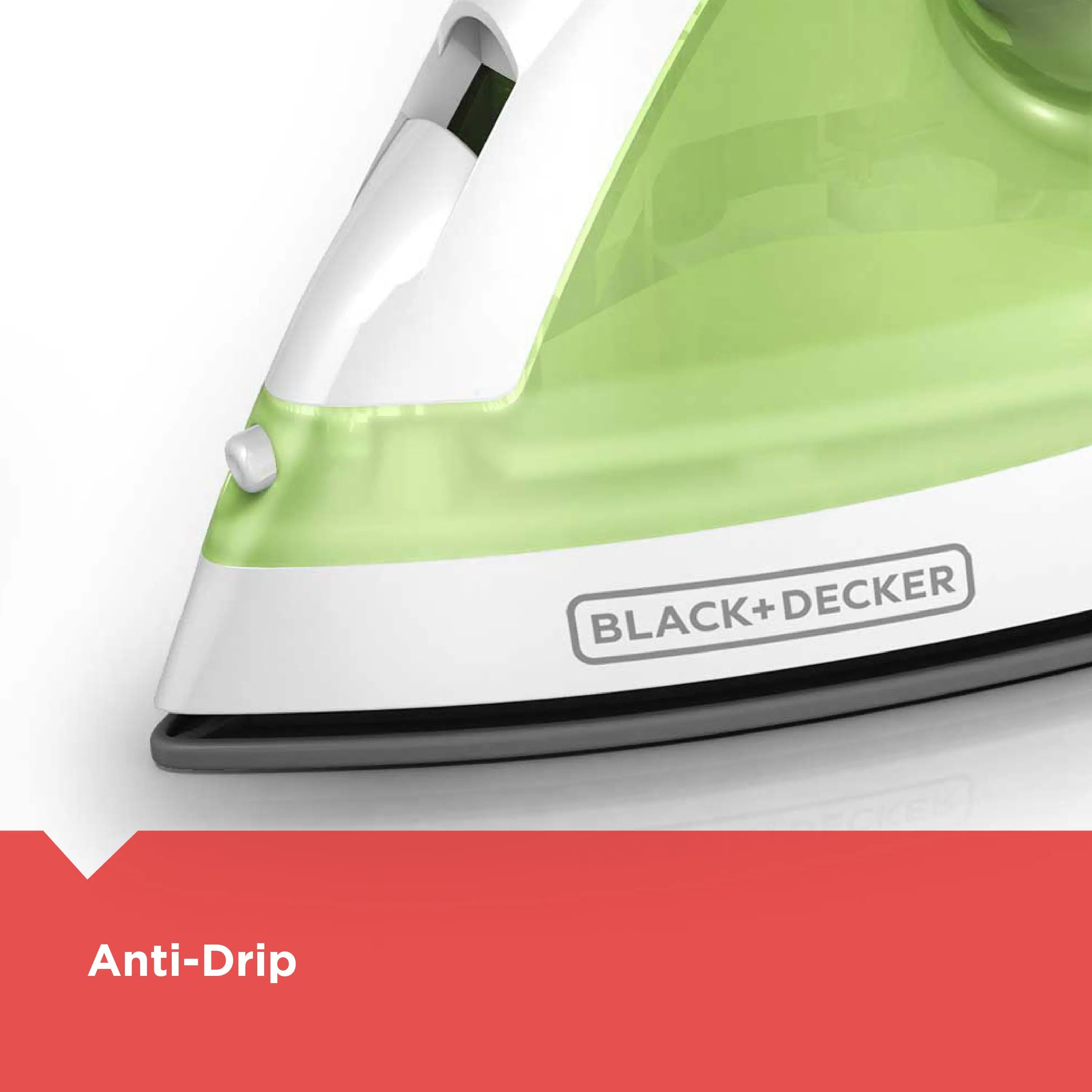 Black+Decker, Easy Steam Compact Iron, IR02V-T Hand C Mart