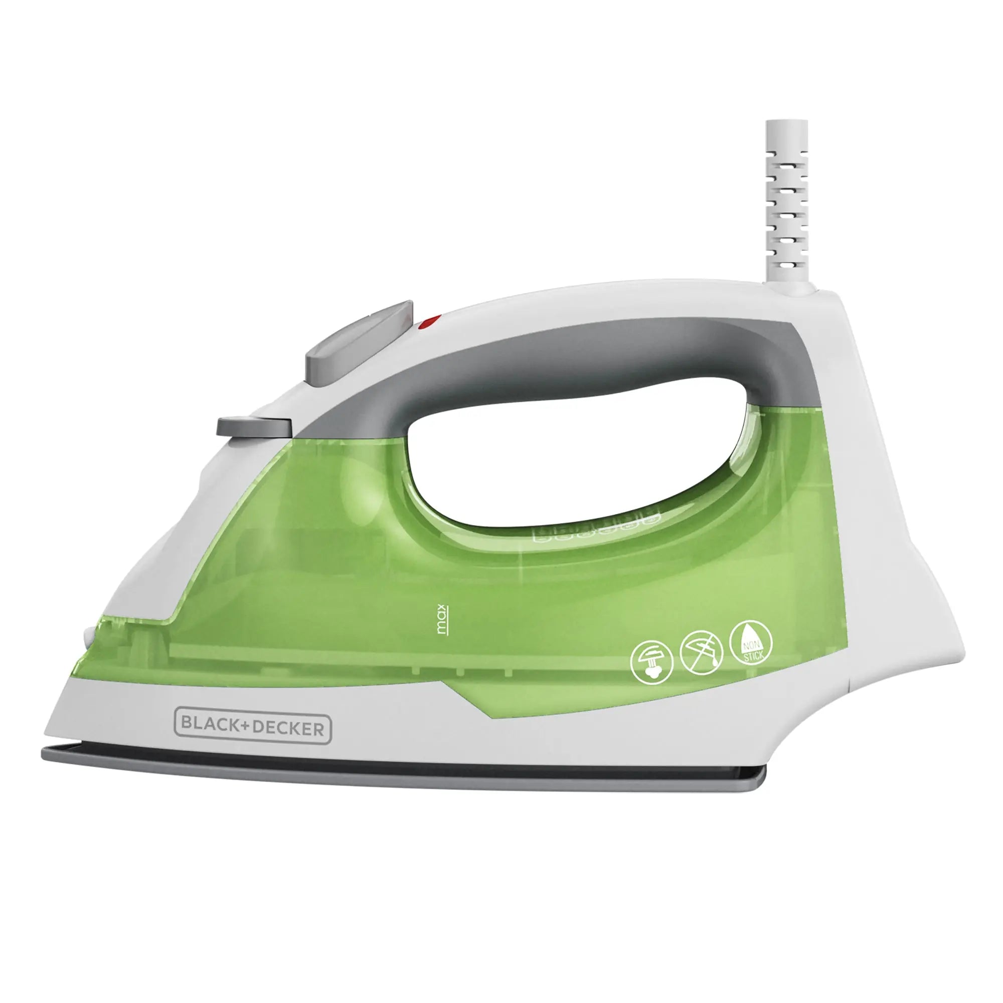 Black+Decker, Easy Steam Compact Iron, IR02V-T Hand C Mart