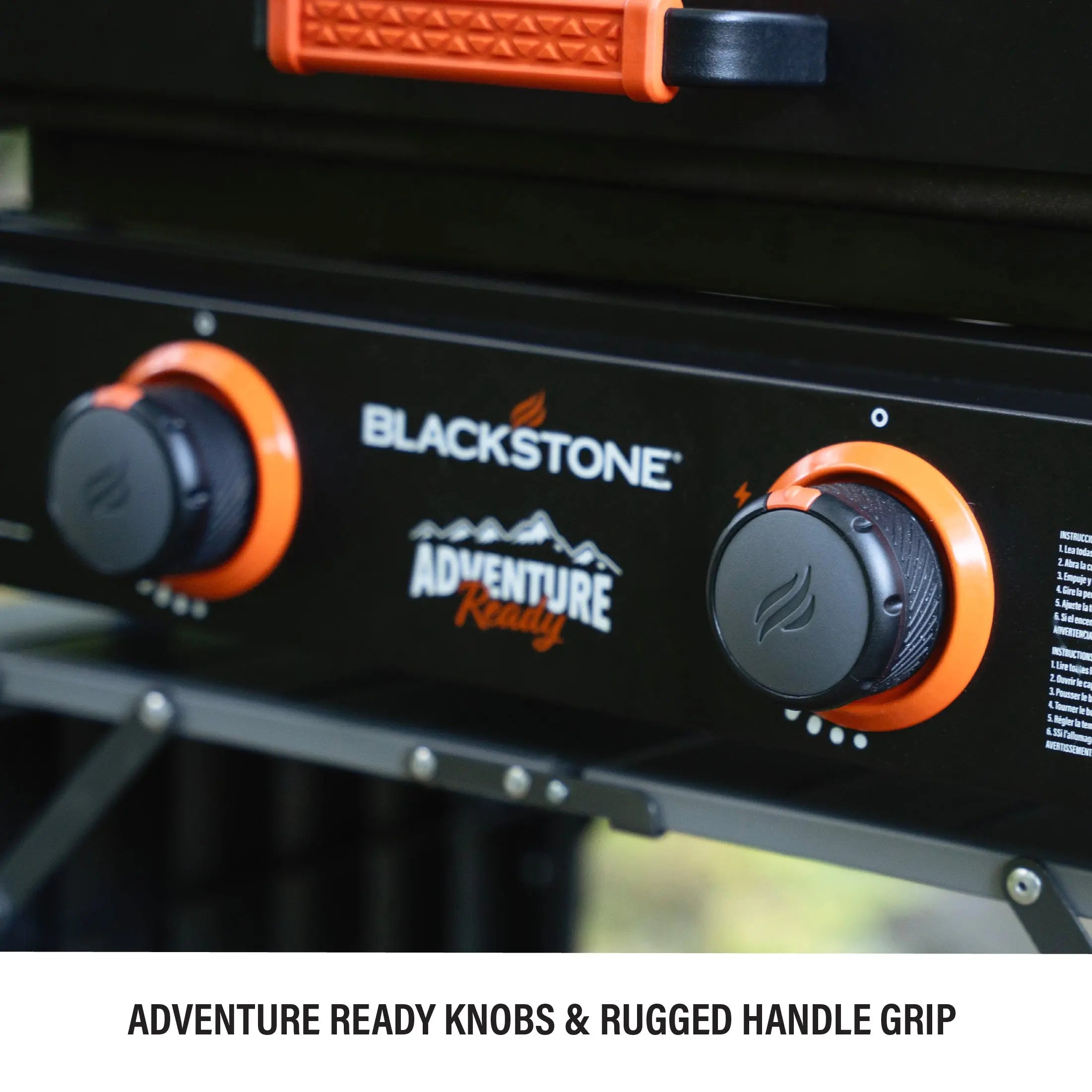 Blackstone Adventure Ready 2-Burner 22" Propane Griddle with Hard Cover in Black Hand C Mart