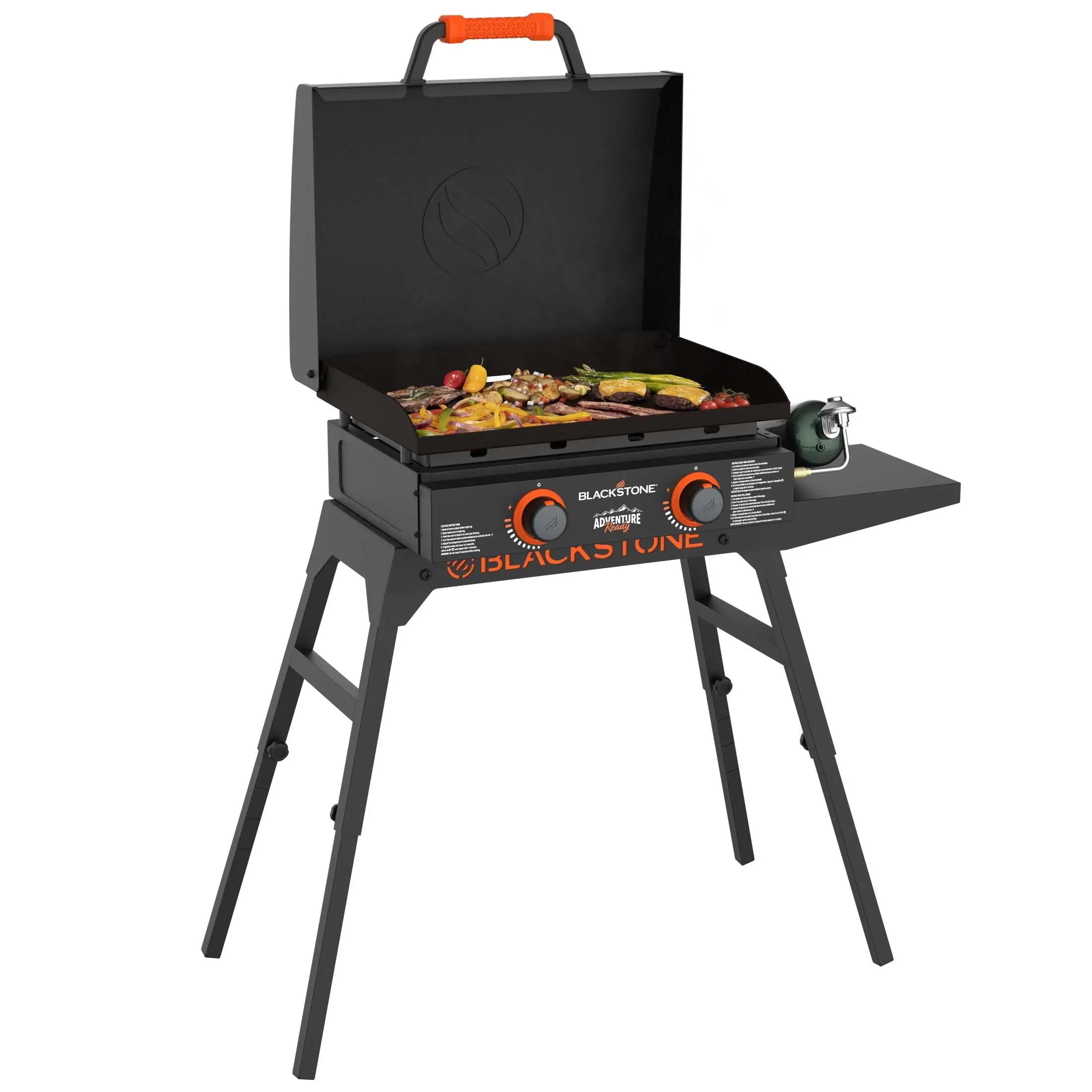 Blackstone Adventure Ready 22" Omni Griddle with Stand and Adapter Hose Hand C Mart