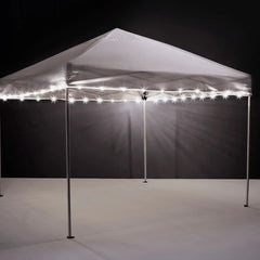 Brightz CanopyBrightz LED Light String for Outdoor Canopies, Battery Operated, White Hand C Mart