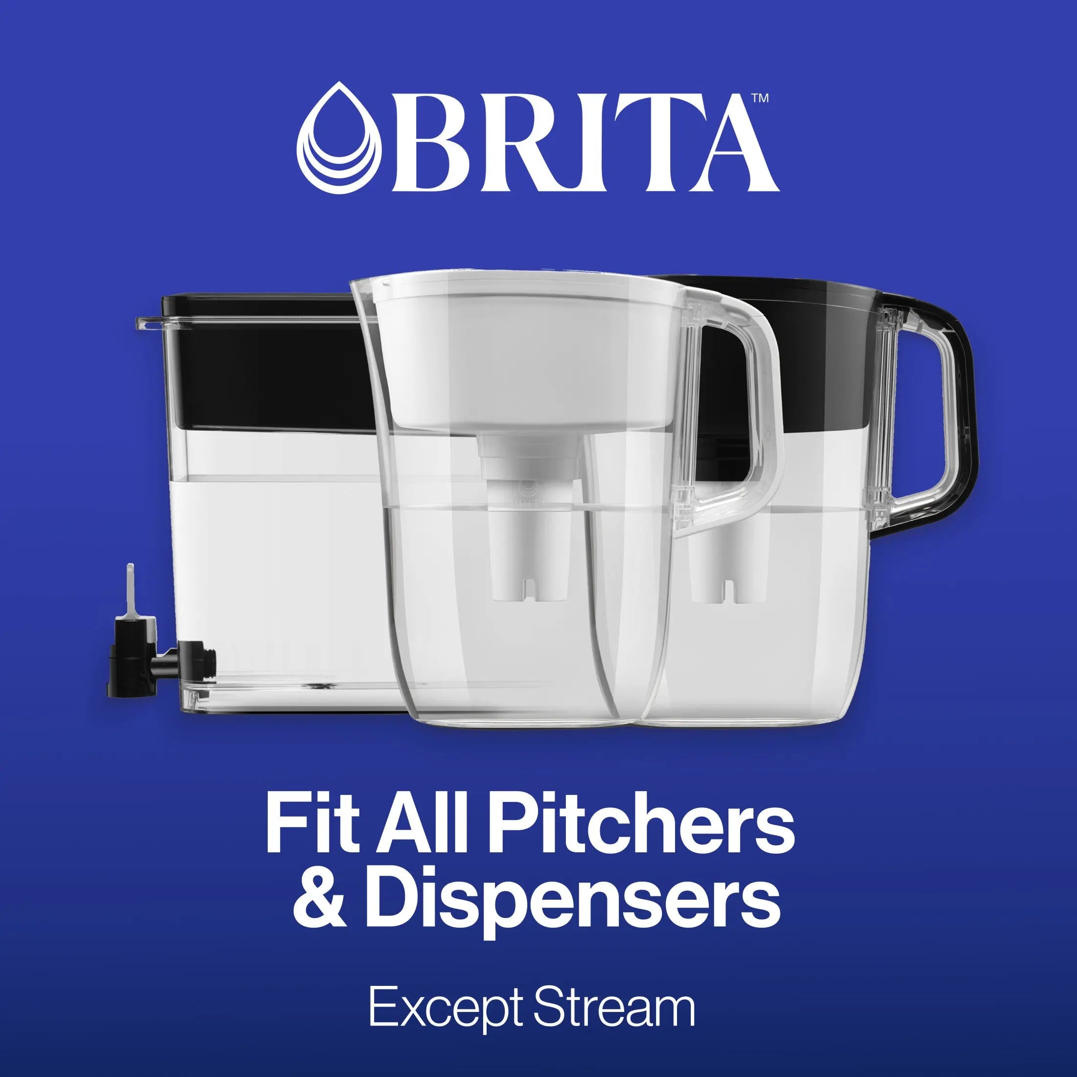 Brita Elite Water Filter Replacement, Reduces Lead - 2 Count Hand C Mart