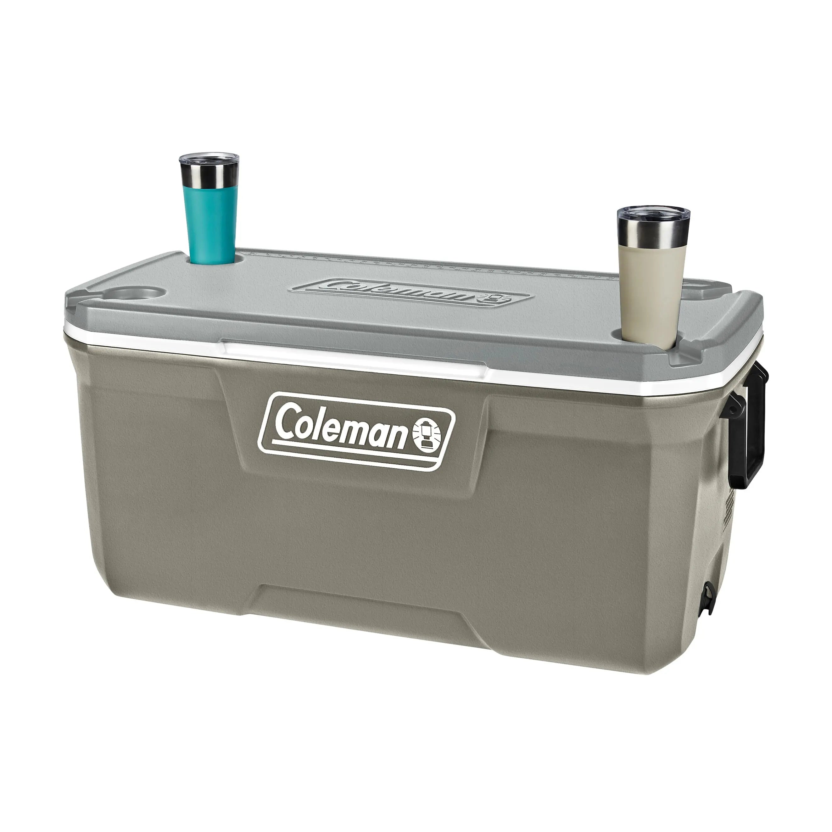 Coleman 316 Series 120QT Hard Chest Cooler, Silver Ash Hand C Mart