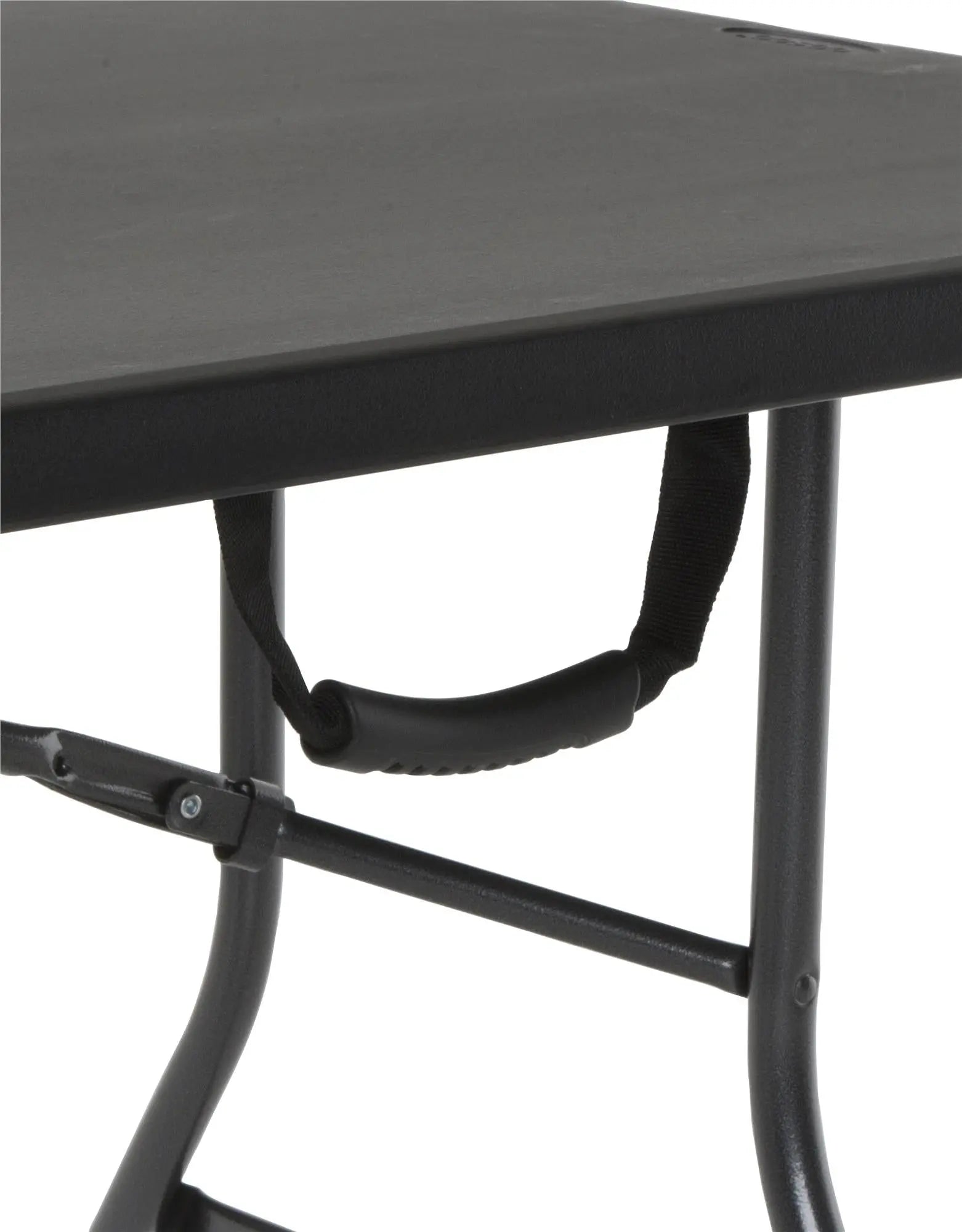 Cosco 6 Foot Centerfold Folding Table, Black Hand C Mart