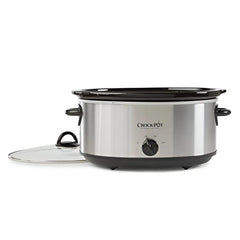 Crockpot™ 7-Quart Slow Cooker, Manual, Stainless Steel Hand C Mart