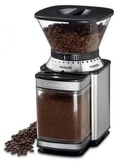 Cuisinart 32 Cup Supreme Grind Burr Coffee Grinder , Stainless Steel, DBM-8WM Hand C Mart