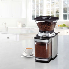 Cuisinart 32 Cup Supreme Grind Burr Coffee Grinder , Stainless Steel, DBM-8WM Hand C Mart