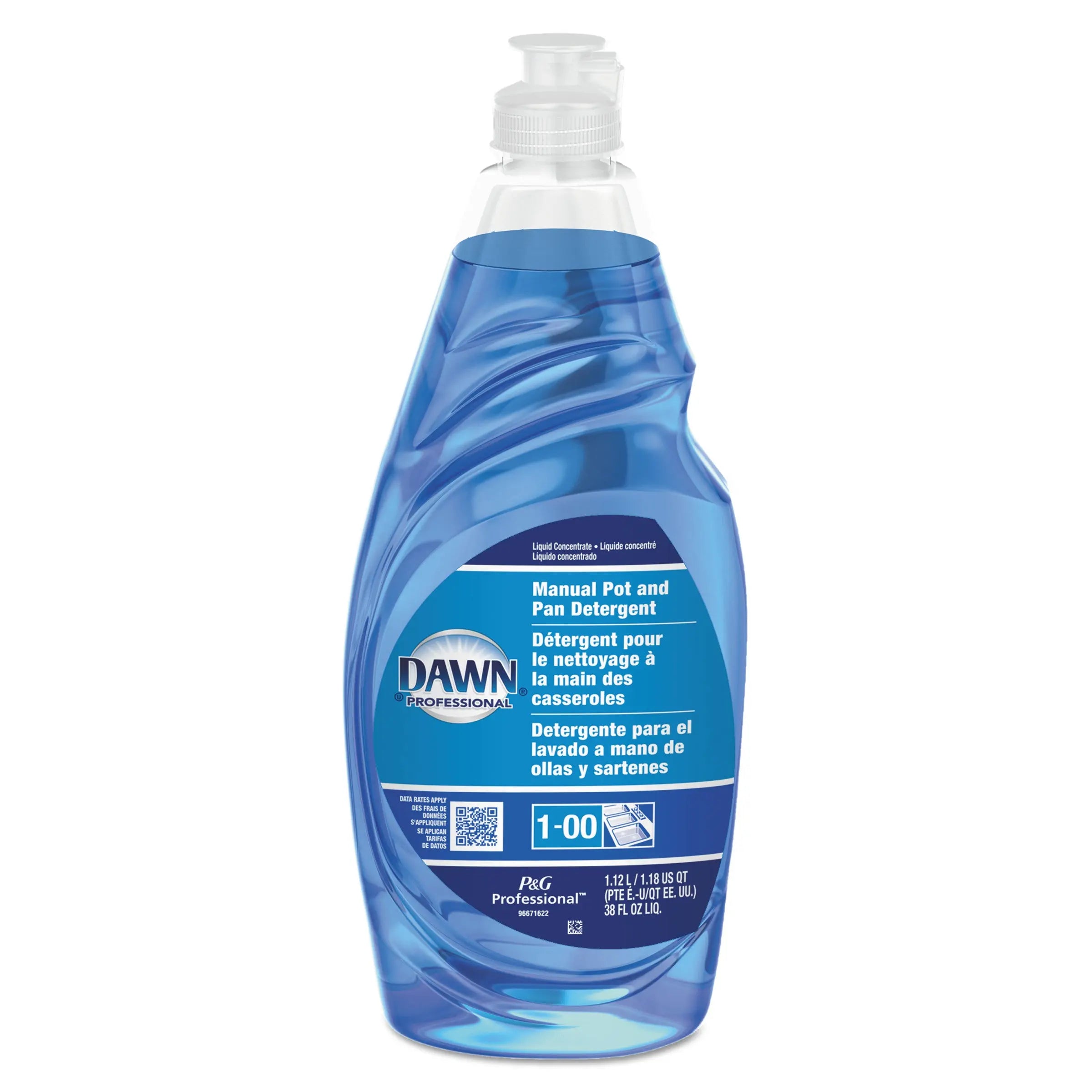 Dawn Professional Manual Pot &amp; Pan Dish Detergent, 38 oz Bottle Hand C Mart