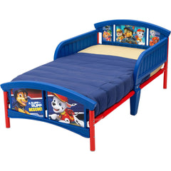 Delta Children Nick Jr. PAW Patrol Plastic Toddler Bed, Blue Hand C Mart