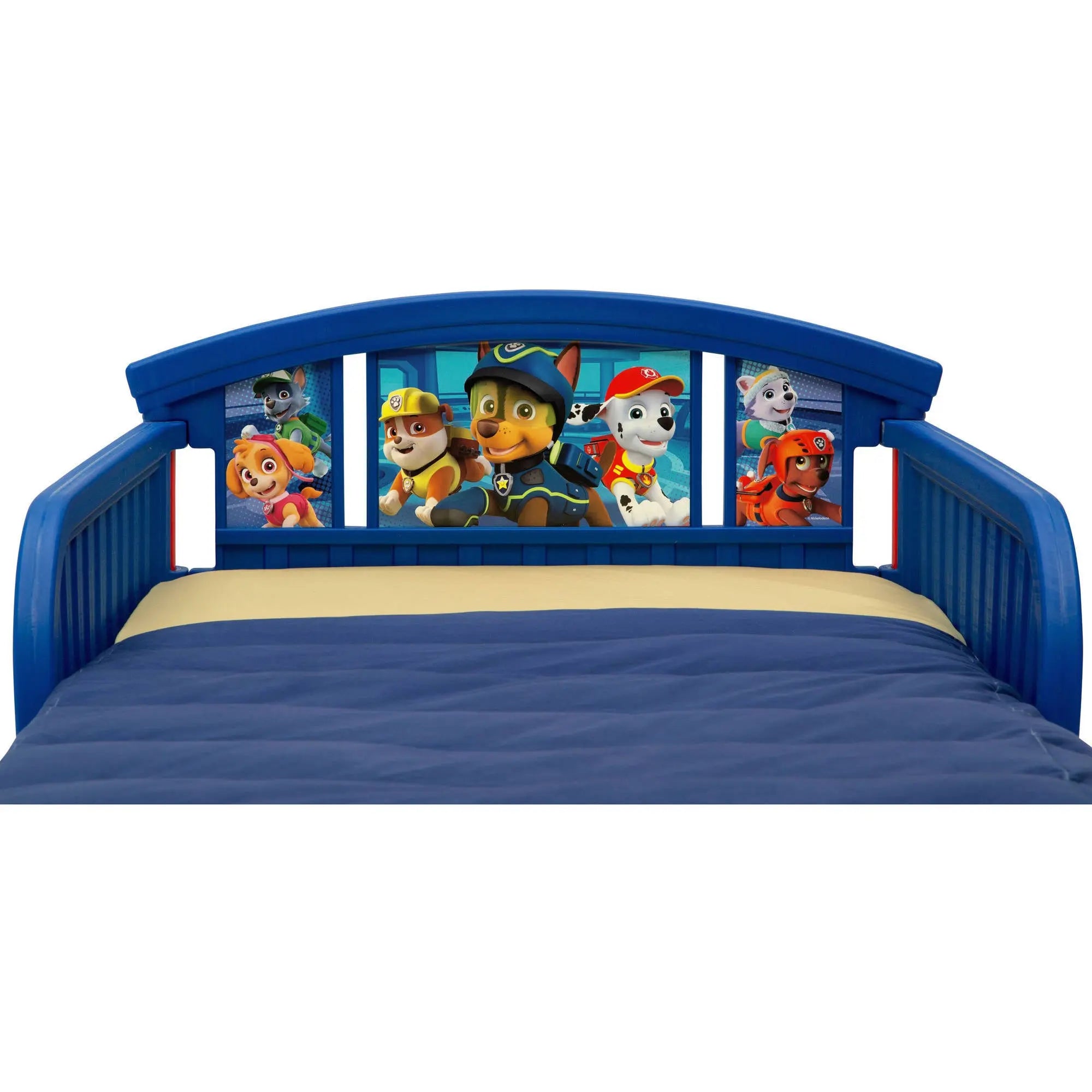 Delta Children Nick Jr. PAW Patrol Plastic Toddler Bed, Blue Hand C Mart