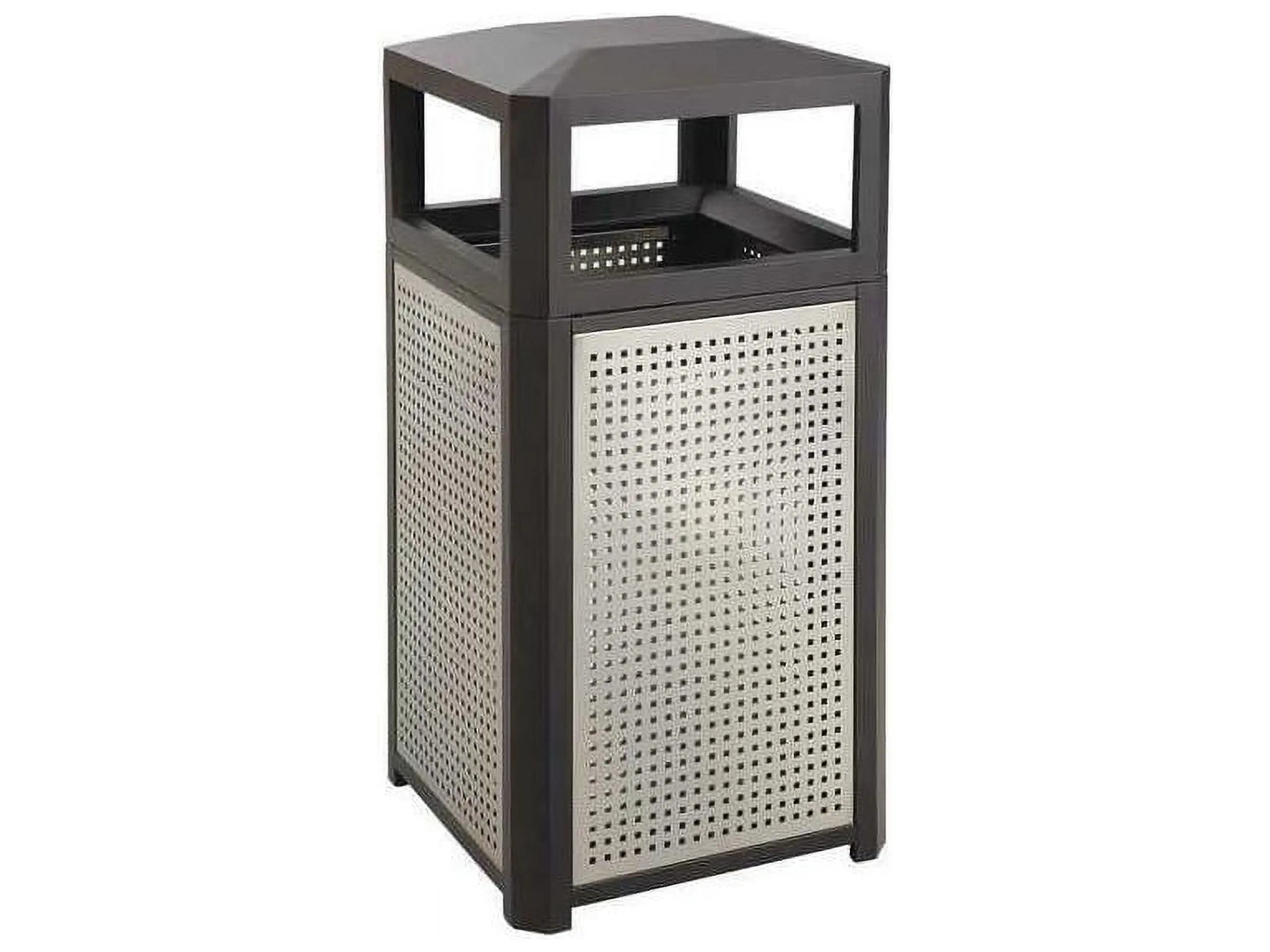 Evos Series Steel 38-gal Waste Receptacle Hand C Mart