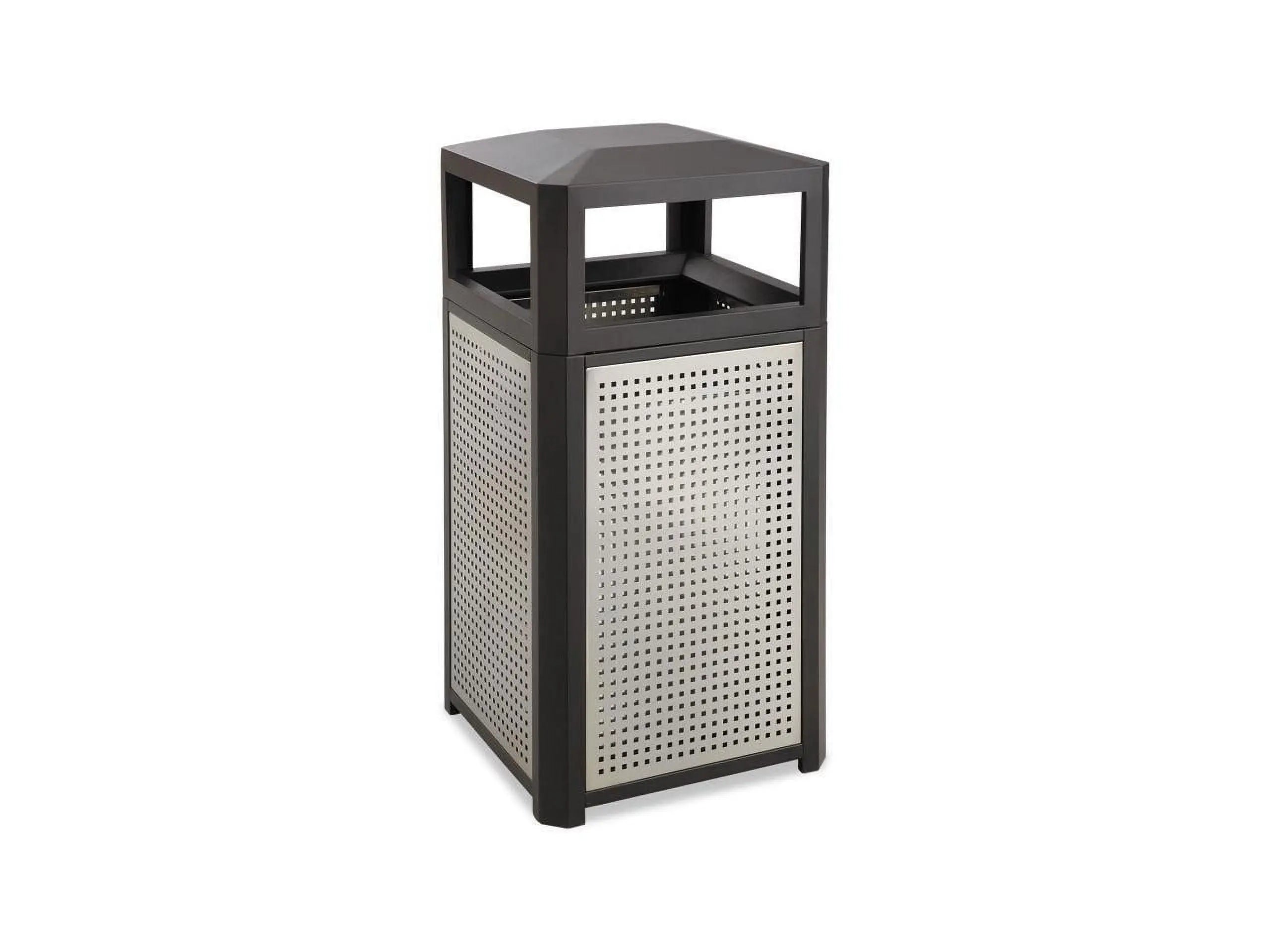 Evos Series Steel 38-gal Waste Receptacle Hand C Mart