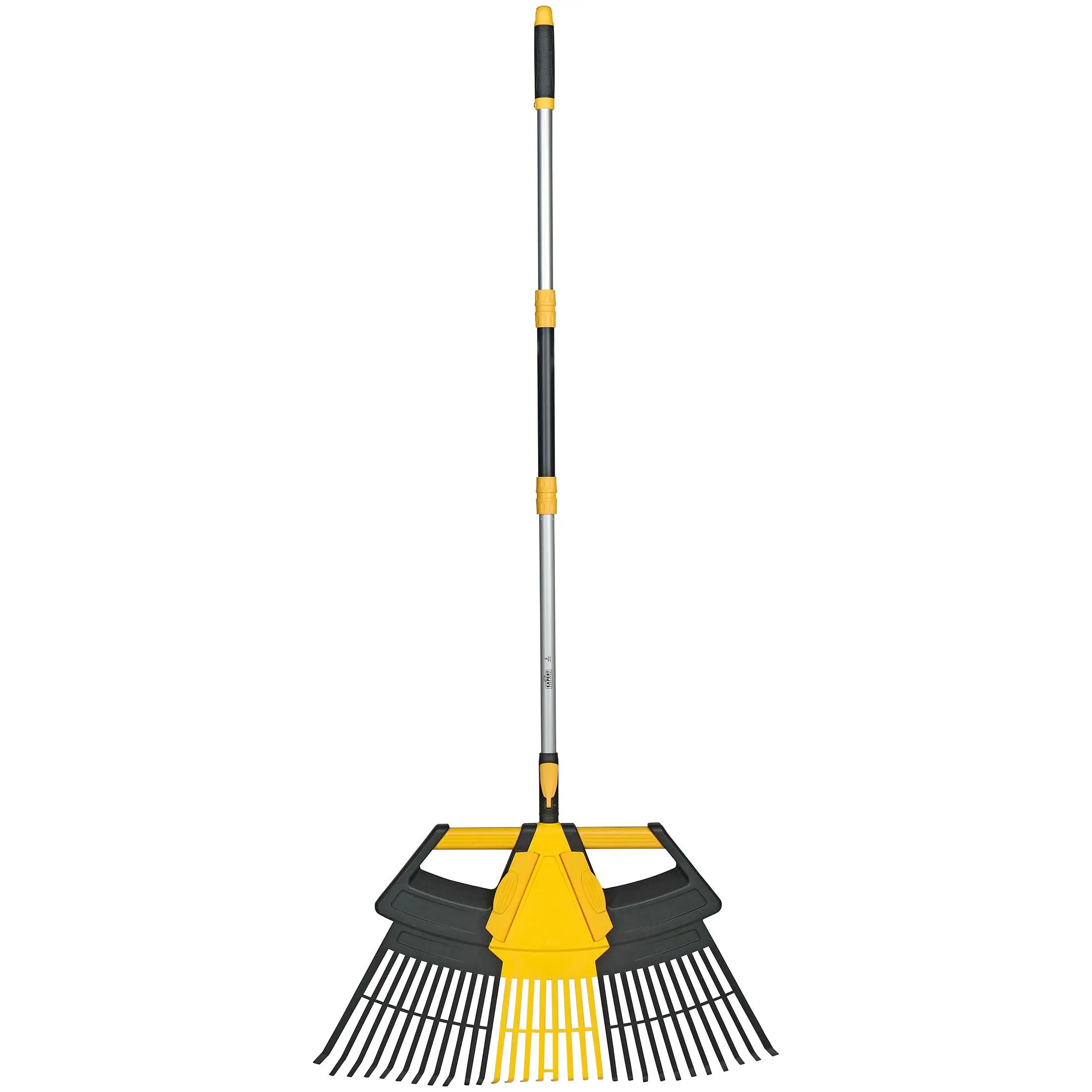 Expert Gardener 3-in-1 Leaf Rake, Functions as 30in Leaf Rake, 7in Shrub Rake or Leaf Scoops Hand C Mart