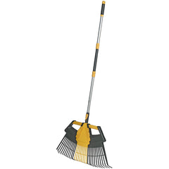 Expert Gardener 3-in-1 Leaf Rake, Functions as 30in Leaf Rake, 7in Shrub Rake or Leaf Scoops Hand C Mart