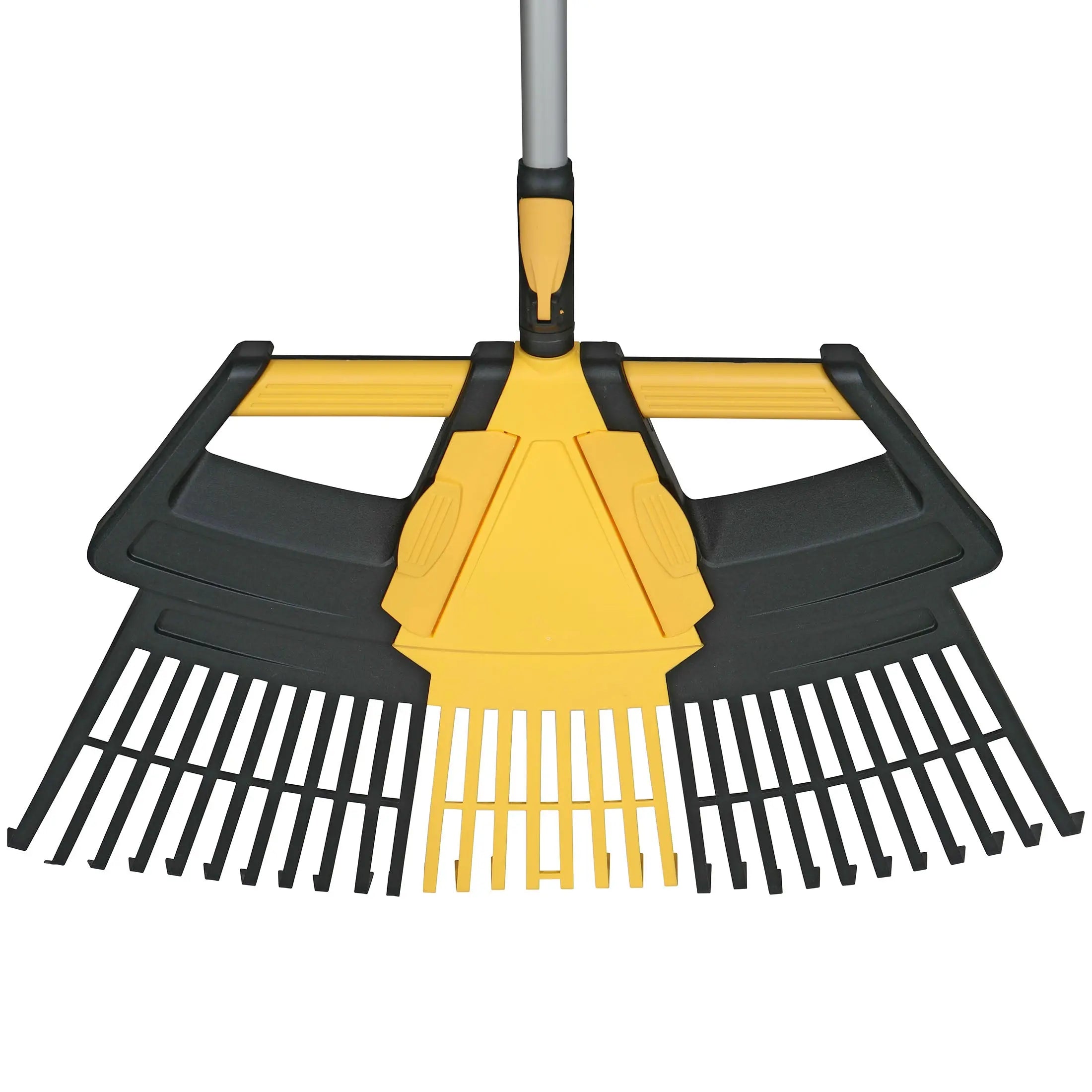 Expert Gardener 3-in-1 Leaf Rake, Functions as 30in Leaf Rake, 7in Shrub Rake or Leaf Scoops Hand C Mart