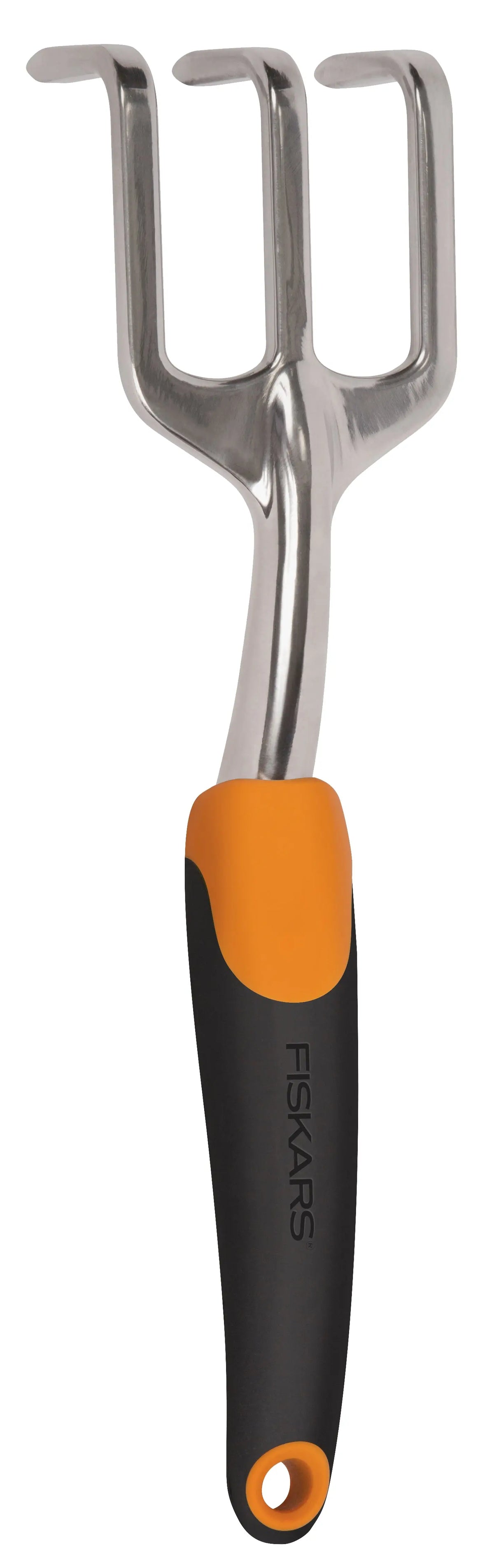 Fiskars Ergo Cultivator Garden Tool with Aluminum Head and Ergonomic Handle, 0.56 Pounds, Orange Hand C Mart