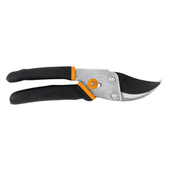 Fiskars Traditional Bypass Pruner, Steel Blade and Non-Slip Handle ,5/8" Diameter Cuts Hand C Mart