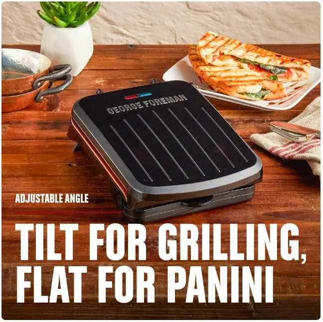 Compact George Foreman grill for small spaces and apartments
