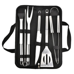 Grilling Accessories BBQ Grill Tools Set, 9 Pieces Stainless Steel Grill Kit with Case, Barbecue Utensil Tool Hand C Mart