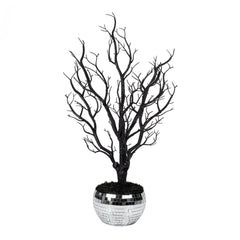 Halloween Black Ghostly Tree Decoration, by Way To Celebrate Hand C Mart