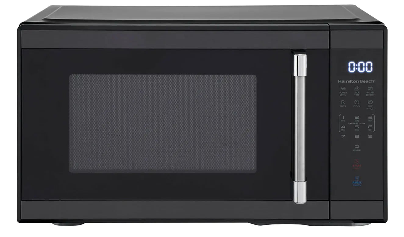 Hamilton Beach 1.1 Black Stainless Steel Microwave Hand C Mart