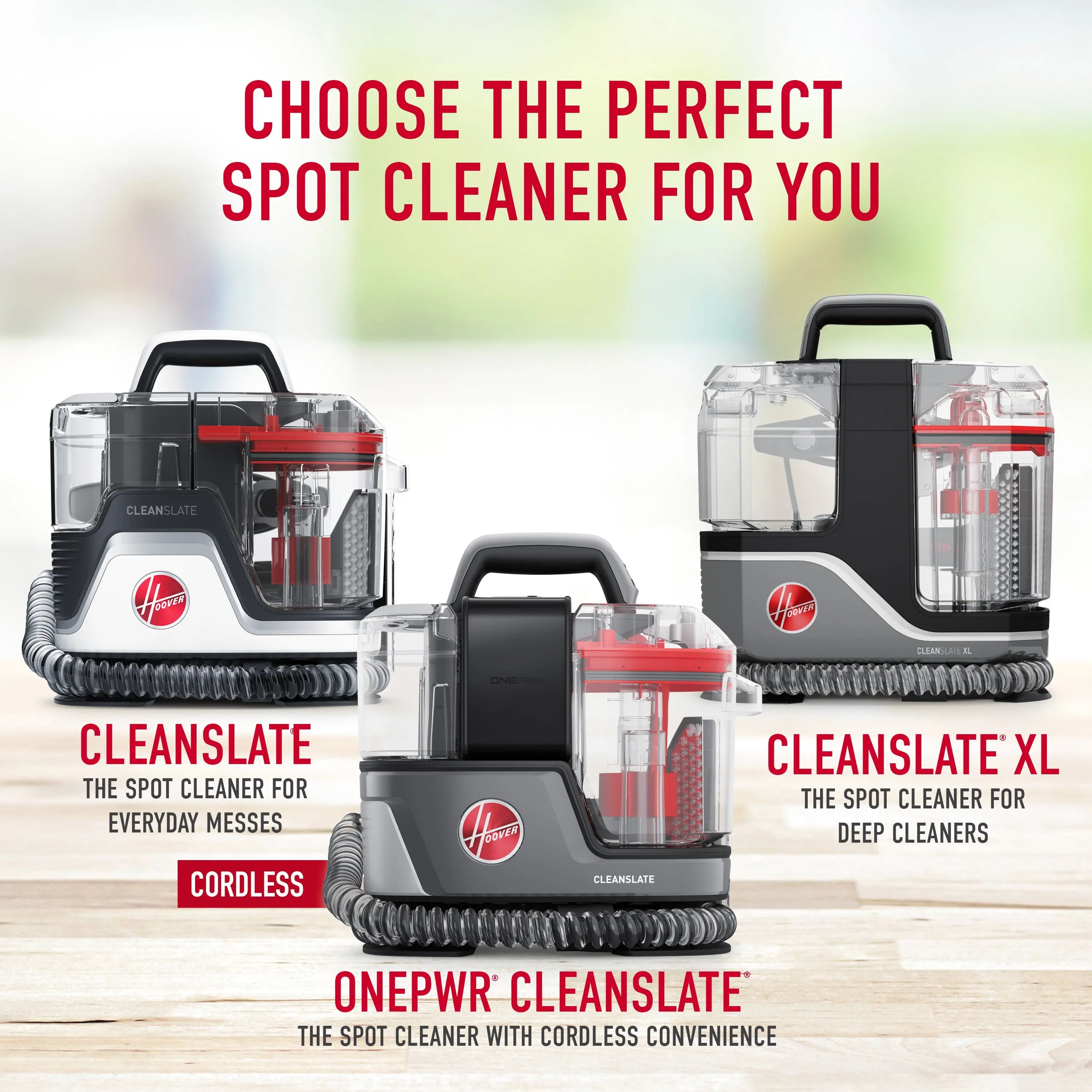 Hoover CleanSlate Portable Carpet and Upholstery Pet Spot Cleaner, FH14010, 1 Count, New Hand C Mart