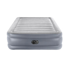 Intex 20" Dura-Beam Deluxe Raised Air Bed Mattress with Internal Pump - Queen Hand C Mart