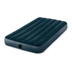 Intex 75 x 39 x 10 Inch Dura-Beam Fiber-Tech Vinyl Standard Downy Air Mattress with Plush Top and 2-in-1 Valve, Twin (Pump Not Included) Hand C Mart