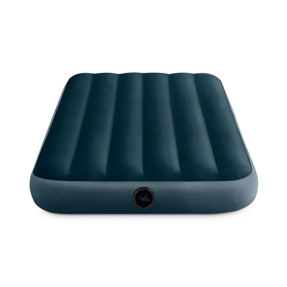 Intex 75 x 39 x 10 Inch Dura-Beam Fiber-Tech Vinyl Standard Downy Air Mattress with Plush Top and 2-in-1 Valve, Twin (Pump Not Included) Hand C Mart