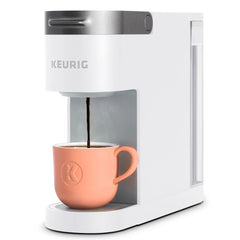 Keurig K-Slim Single Serve K-Cup Pod Coffee Maker, Multistream Technology, White Hand C Mart