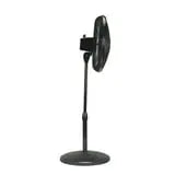 Lasko 16" Oscillating Adjustable Pedestal Fan with 3-Speeds, 47" High, S16500, Black, New Hand C Mart