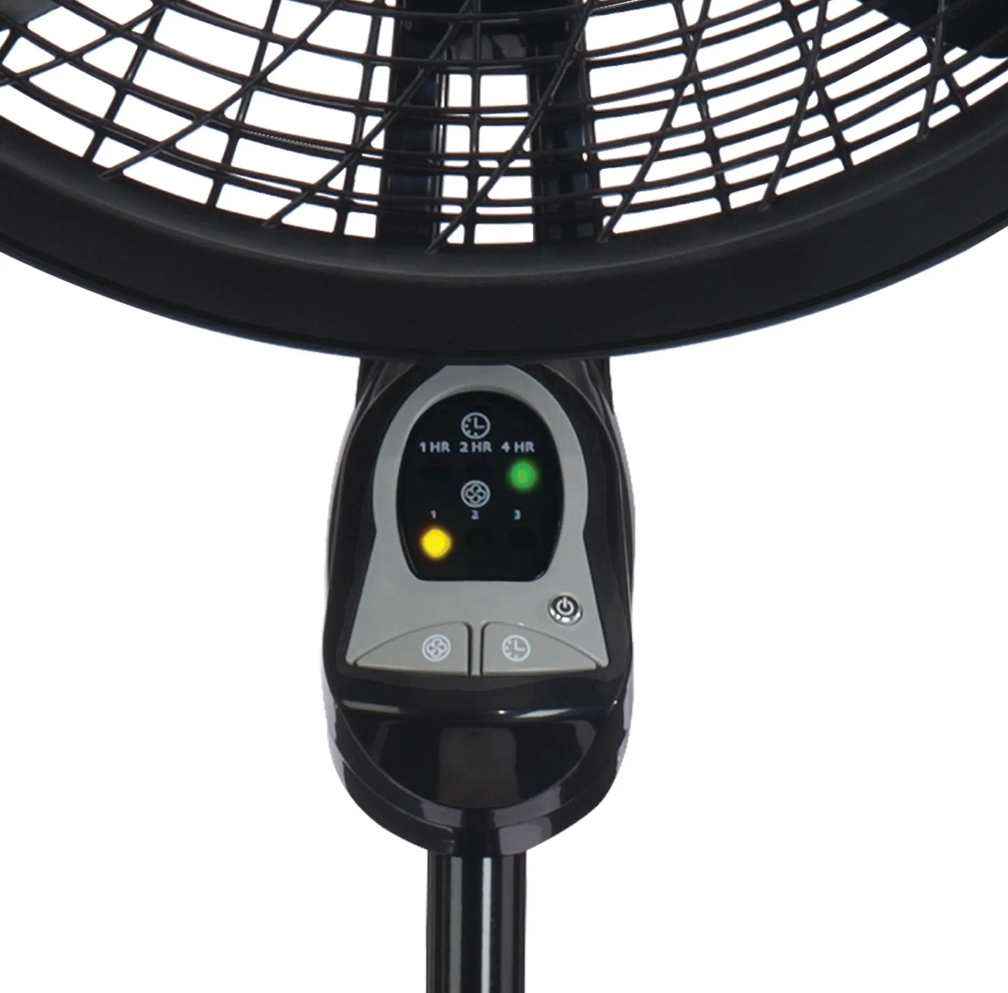 Lasko 54" Cyclone Oscillating 3-Speed Pedestal Fan with Remote and Timer, Black, 1843, New Hand C Mart