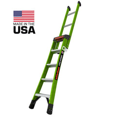 Little Giant King Kombo 5'-8' Fiberglass 3-in-1 Combo Ladder, 375 lbs. Rated Hand C Mart