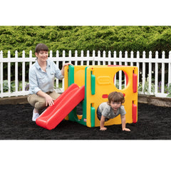 Close-Up of Little Tikes Slide and Climbing Gym for Toddlers
