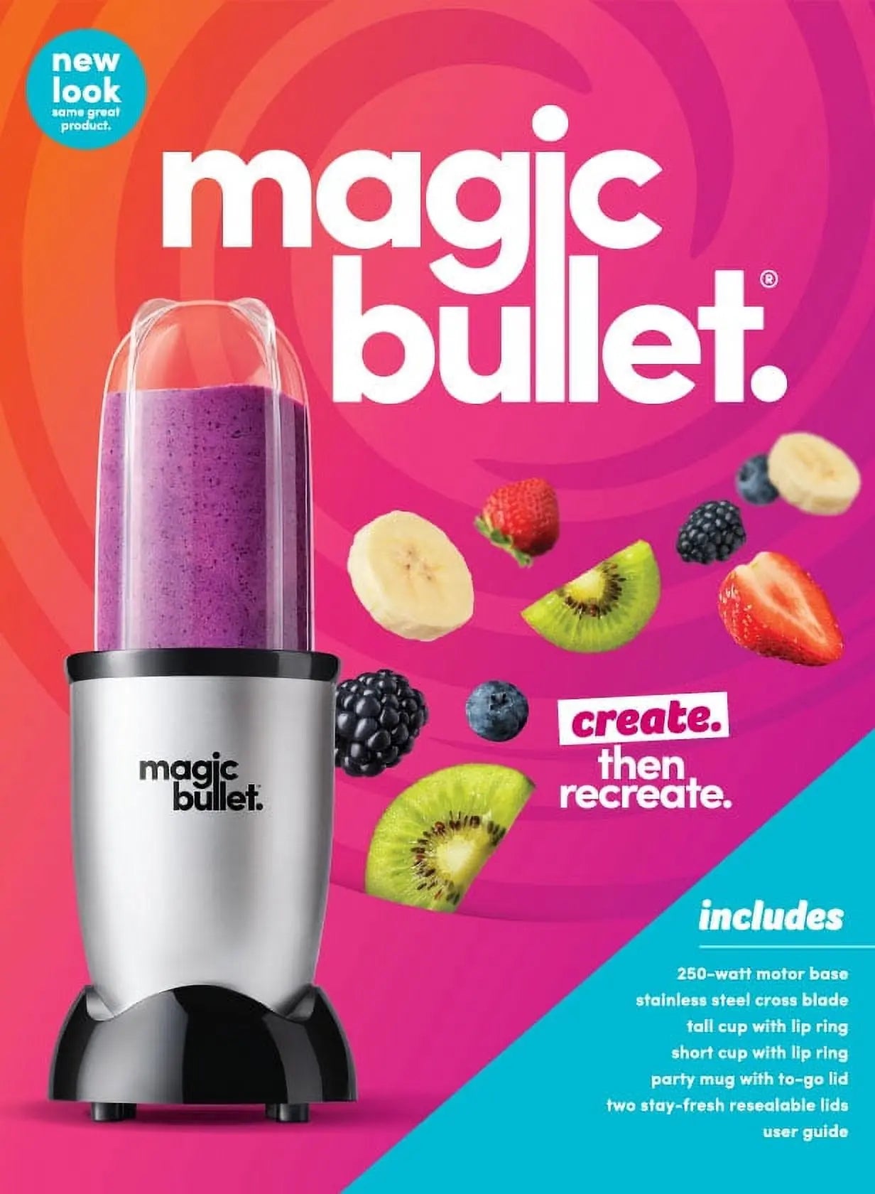 Magic Bullet 11-Piece Set - Multi Function Blender Hand C Mart