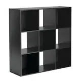 Mainstays 11" 9-Cube Storage Organizer, Black Hand C Mart