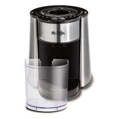 Mr. Coffee Automatic Silver Burr Mill Grinder with 18 Custom Grinds Hand C Mart