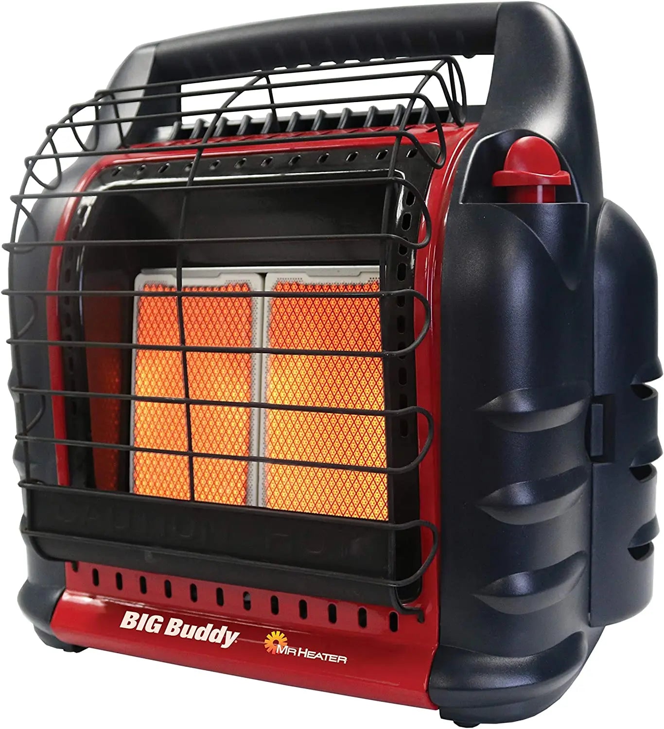 Mr. Heater Big Buddy 4,000-18,000 BTU 3 Setting Portable LP Gas Heater Unit Hand C Mart