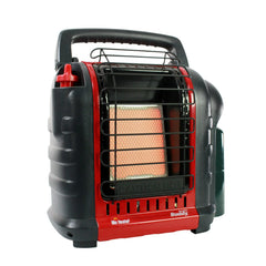 Mr. Heater F232000 MH9BX Buddy 4,000-9,000-BTU Indoor-Safe Portable Propane Radiant Heater, Red-Black Hand C Mart