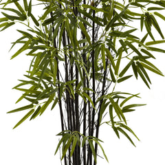 Nearly Natural 4' Black Bamboo Artificial Tree Hand C Mart