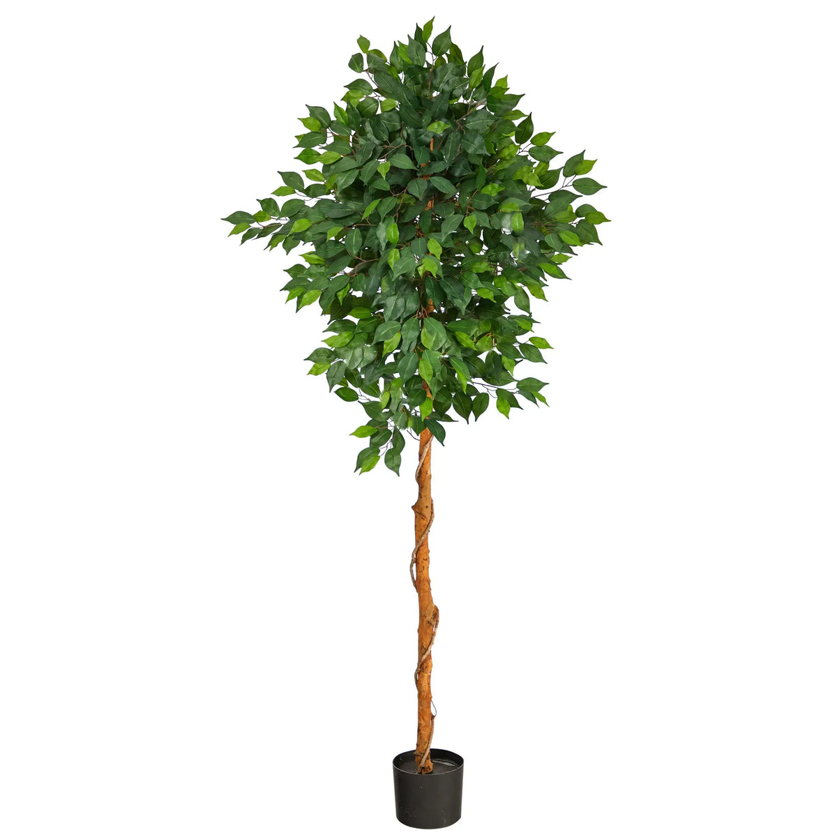 Nearly Natural 6' Ficus Artificial Tree Hand C Mart