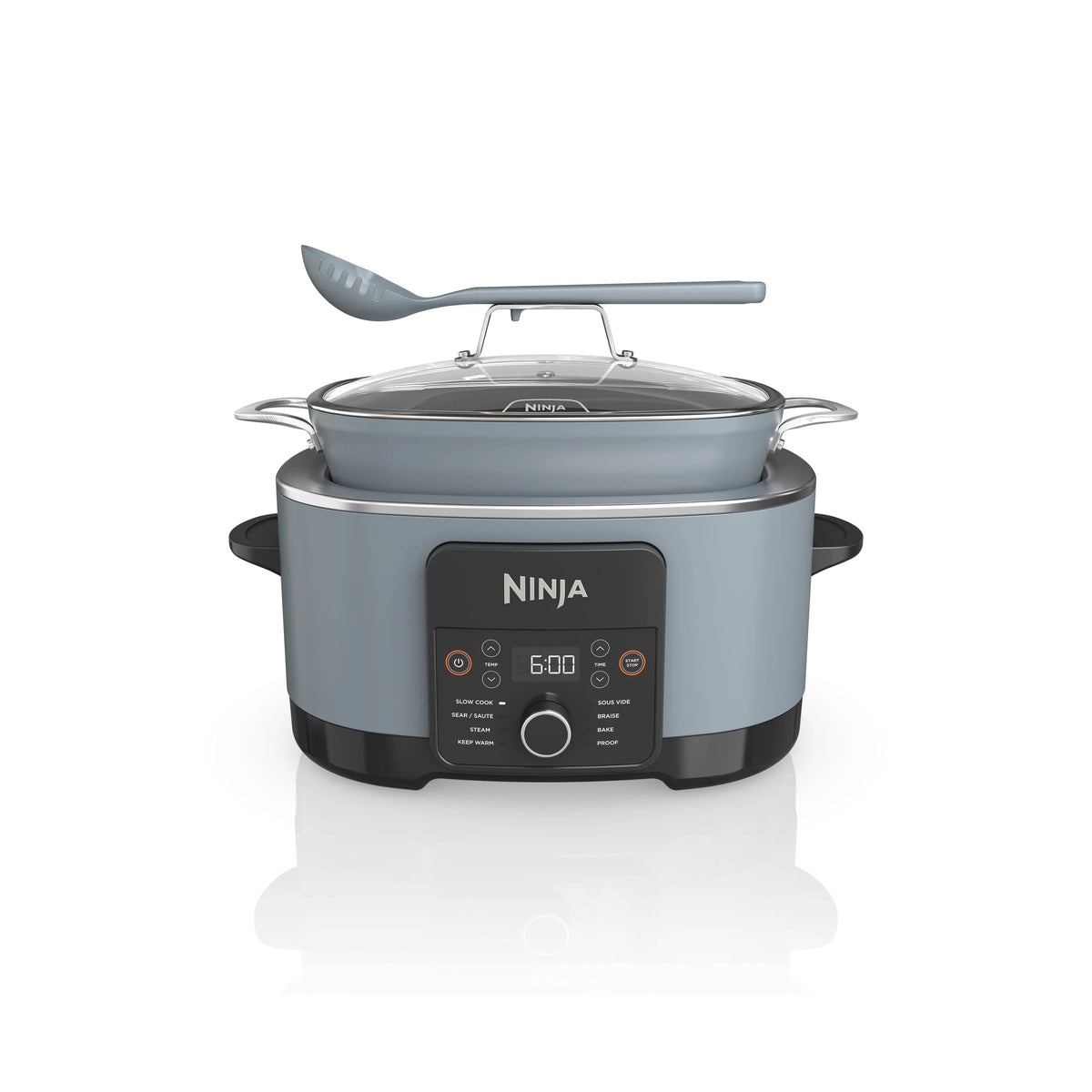 Ninja Foodi 8.5 Qt PossibleCooker PRO,Gray, MC1001 Hand C Mart