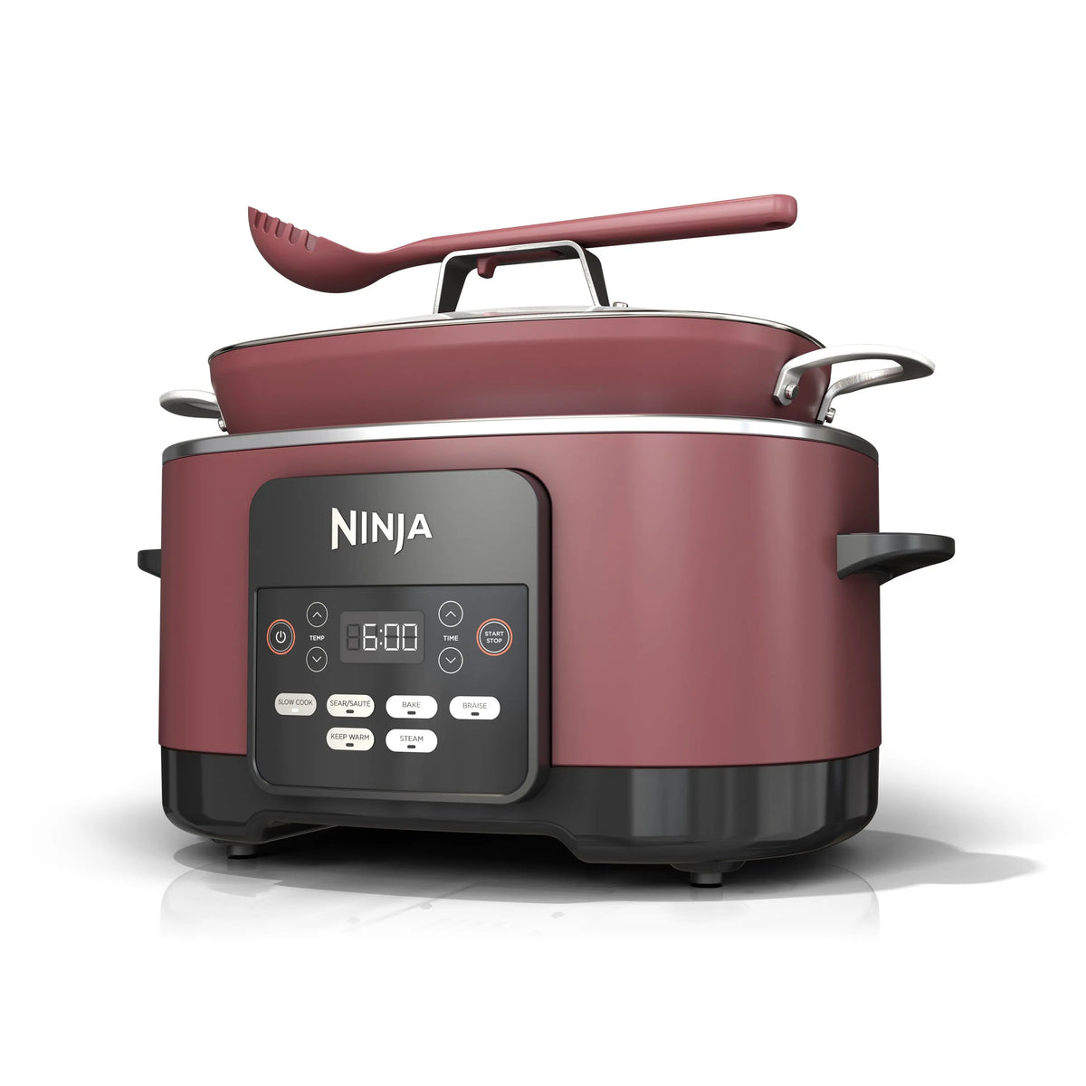 Ninja Foodi Possible Cooker 8.5qt Multi-Cooker, Cherry Tarte, MC1000WM Hand C Mart